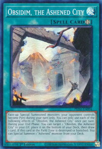 �V�Y�� PHNI-EN094 Obsidim, the Ashened City (�p��� 1st Edition �X�[�p�[���A) PHANTOM NIGHTMARE