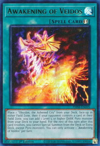 VY PHNI-EN095 Awakening of Veidos (p 1st Edition EgA) PHANTOM NIGHTMARE