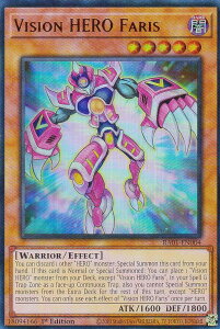 �V�Y�� RA01-EN004 V�EHERO �t�@���X Vision HERO Faris (�p��� 1st Edition �E���g�����A) 25th Anniversary Rarity Collection