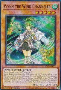 VY RA01-EN018 }tEB Wynn the Wind Channeler (p 1st Edition EgA) 25th Anniversary Rarity Collection