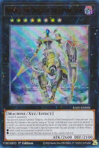 VY RA01-EN040 ̋@_fBMX Dingirsu, the Orcust of the Evening Star (p 1st Edition EgA) 25th Anniversary Rarity Collection
