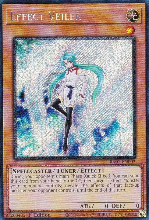 楽天市場】遊戯王 RA01-EN003 エフェクト・ヴェーラー Effect Veiler