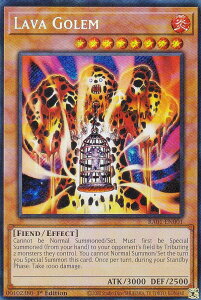�V�Y�� RA01-EN001 �n�▂�_�����@�E�S�[���� Lava Golem (�p��� 1st Edition �V�[�N���b�g���A) 25th Anniversary Rarity Collection