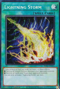 �V�Y�� RA01-EN061 ���C�g�j���O�E�X�g�[�� Lightning Storm (�p��� 1st Edition �V�[�N���b�g���A) 25th Anniversary Rarity Collection