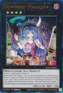 �V�Y�� RA01-EN035 �_�E�i�[�h�E�}�W�V���� Downerd Magician (�p��� 1st Edition �A���e�B���b�g���A) 25th Anniversary Rarity Collection