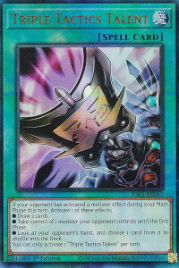 �V�Y�� RA01-EN063 �O��̍� Triple Tactics Talent (�p��� 1st Edition �A���e�B���b�g���A) 25th Anniversary Rarity Collection