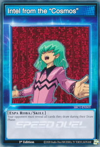 �V�Y�� SBC1-ENS05 Intel from the Cosmos (�p��� 1st Edition �m�[�}��) Speed Duel�FStreets of Battle City