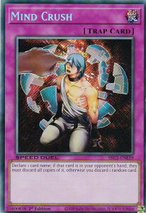 VY SBC1-ENE19 }ChNbV Mind Crush (p 1st Edition V[NbgA) Speed DuelFStreets of Battle City
