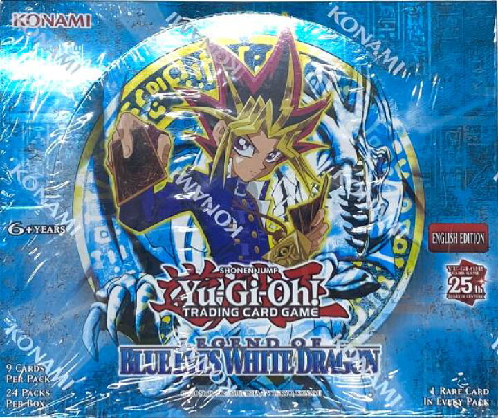 楽天市場】遊戯王 25TH ANNIVERSARY LEGEND OF BLUE EYES WHITE DRAGON 