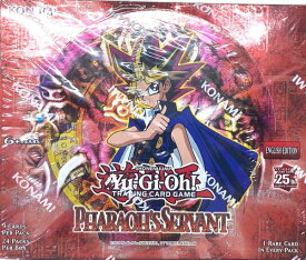 遊戯王 25TH ANNIVERSARY PHARAOH'S SERVANT BOOSTER BOX [北米版]ファラオのしもべ (1BOX：24PACKS)