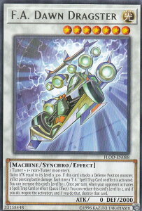 遊戯王 FLOD-EN088 F.A. Dawn Dragster(英語版 Unlimited Edition レア) フレイム・オブ・ディストラクション