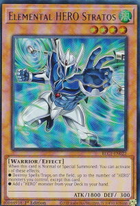 �y�⎚�d�l�z�V�Y�� BLC1-EN022 E�EHERO �G�A�[�}�� Elemental HERO Stratos (�p��� 1st Edition �E���g�����A) BATTLES OF LEGEND�F CHAPTER 1