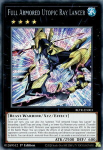 �V�Y�� BLTR-EN003 FA�|�z�[�v�E���C�E�����T�[ Full Armored Utopic Ray Lancer (�p��� 1st Edition �V�[�N���b�g���A) BATTLES of LEGEND�F TERMINAL REVENGE