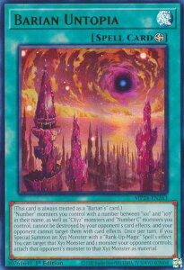 VY MP24-EN263 b]|oA| Barian Untopia (p 1st Edition EgA) 25th Anniversary TinFDueling Mirrors Mega Pack