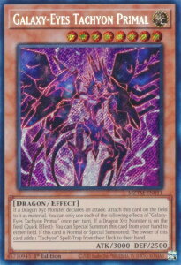 �V�Y�� MZTM-EN011 ��͊�̎����� Galaxy-Eyes Tachyon Primal (�p��� 1st Edition �V�[�N���b�g���A) Maze of the Master