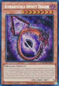 �V�Y�� MZTM-EN013 �������V�����@���c�V���g Schwarzschild Infinity Dragon (�p��� 1st Edition �V�[�N���b�g���A) Maze of the Master