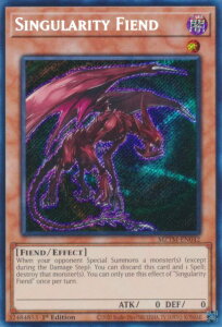 �V�Y�� MZTM-EN042 ���ٓ_�̈��� Singularity Fiend (�p��� 1st Edition �V�[�N���b�g���A) Maze of the Master