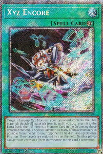 VY RA02-EN059 GNV[YEI[o[fBC Xyz Encore (p 1st Edition v`iV[NbgA) 25th Anniversary Rarity Collection II