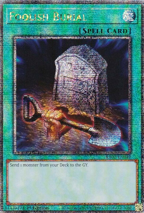 遊戯王 おろかな埋葬 スーパー 英語 英語版 TU02 はらい