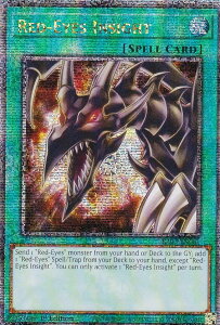 VY RA03-EN061 Red-Eyes Insight bhACYECTCg (p 1st Edition 25th NH[^[Z`[V[NbgA) Quarter Century Bonanza