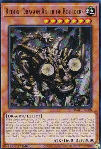 �V�Y�� RA03-EN008 Redox, Dragon Ruler of Boulders �ސ����|���h�b�N�X (�p��� 1st Edition �E���g�����A) Quarter Century Bonanza