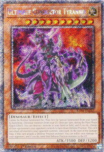 �V�Y�� RA04-EN287 ���ɓ`�����b Ultimate Conductor Tyranno (�p��� 1st Edition �v���`�i�V�[�N���b�g���A) Quarter Century Stampede