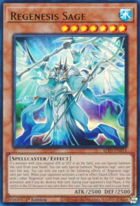 遊戯王 ALIN-EN014 再世の導神 シェモース Regenesis Sage (英語版 1st Edition ウルトラレア) Alliance Insight
