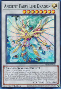 遊戯王 ALIN-EN039 エンシェント・フェアリー・ライフ・ドラゴン Ancient Fairy Life Dragon (英語版 1st Edition スーパーレア) Alliance Insight
