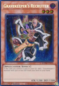 �V�Y�� BLMM-EN110 ���̏����t Gravekeeper's Recruiter (�p��� 1st Edition �V�[�N���b�g���A) Battles of Legend�FMonster Mayhem