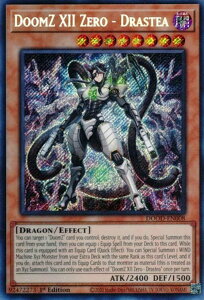 VY DOOD-EN008 I@XII|hXeBA DoomZ XII Zero - Drastea (p 1st Edition V[NbgA) Doom of Dimensions