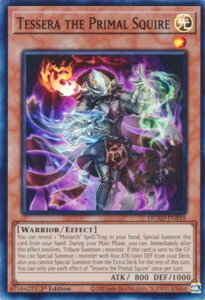 �V�Y�� DUAD-EN018 ����]�R�e�Z�� Tessera the Primal Squire (�p��� 1st Edition �X�[�p�[���A) Duelist�fs Advance