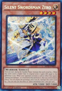 �V�Y�� MP25-EN059 �T�C�����g�E�\�[�h�}���E�[�� Silent Swordsman Zero (�p��� 1st Edition �v���Y�}�e�B�b�N�V�[�N���b�g���A) 2025 Mega-Pack Bundle