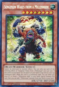 VY MP25-EN077 N̖肩o߂l Sengenjin Wakes from a Millennium (p 1st Edition vY}eBbNV[NbgA) 2025 Mega-Pack Bundle