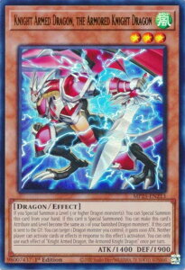 �V�Y�� MP25-EN213 �Z�R�m���|�i�C�g�E�A�[���h�E�h���S���| Knight Armed Dragon, the Armored Knight Dragon (�p��� 1st Edition �E���g�����A) 2025 Mega-Pack Bundle