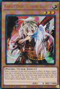 VY RA04-EN015 HS Ghost Ogre & Snow Rabbit (p 1st Edition vY}eBbNAeBbgA) Quarter Century Stampede