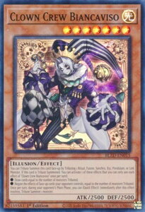 �V�Y�� BLZD-EN015 �����̈�� �z���C�g�t�F�C�X Clown Crew Biancaviso (�p��� 1st Edition �X�[�p�[���A) Blazing Dominion