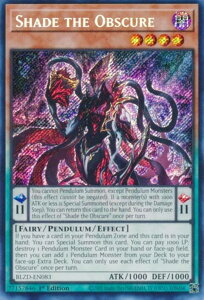 �V�Y�� BLZD-EN083 Shade the Obscure (�p��� 1st Edition �V�[�N���b�g���A) Blazing Dominion