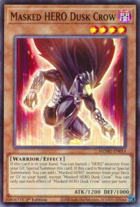 �V�Y�� MZMU-EN014 M�EHERO �_�X�N�E�N���E Masked HERO Dusk Crow (�p��� 1st Edition �X�[�p�[���A) Maze of Muertos
