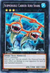 VY p SP13-EN024 q̓GAEV[N Submersible Carrier Aero Shark(p 1st Edition m[})yViz