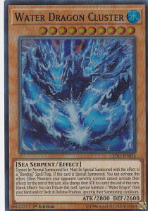 �V�Y�� LEDU-EN036 Water Dragon Cluster �E�H�[�^�[�E�h���S��-�N���X�^�[(�p��� 1st Edition �X�[�p�[���A)�y�V�i�z