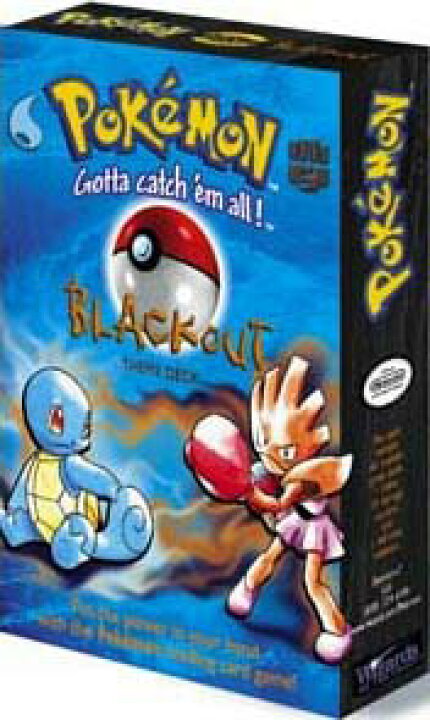 楽天市場】ポケモンカードゲーム 英語版 テーマデッキ【BLACK OUT 