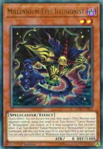 遊戯王 LED2-EN001 ミレニアム・アイズ・イリュージョニスト Millennium-Eyes Illusionist(英語版 1st Edition ウルトラレア)【新品】