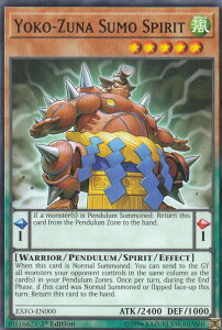 �V�Y�� EXFO-EN000 Yoko-Zuna Sumo Spirit(�p��� 1st Edition �m�[�}��)�y�V�i�z