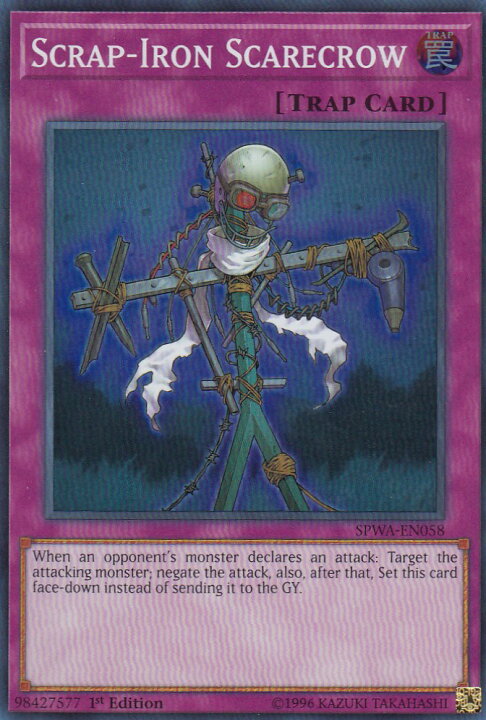 楽天市場】遊戯王 英語版 SPWA-EN058 くず鉄のかかし Scrap-Iron 