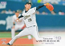 BBM ベースボールカード 006 山岡泰輔 オリックス・バファローズ (レギュラーカード) 2023 1stバージョン