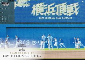 BBM ベースボールカード 332 横浜DeNAベイスターズ (レギュラーカード/チェックリスト) 2023 1stバージョン