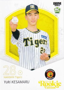 BBM ベースボールカード 013 今朝丸裕喜 阪神タイガース (レギュラーカード) 2025 ルーキーエディション