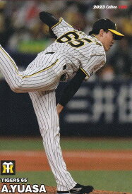 プロ野球チップス2023 第2弾 reg-105 湯浅京己 (阪神/レギュラーカード)