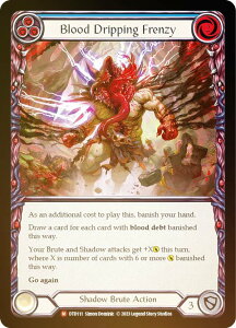 �y���C���{�[�EFOIL�z�t���b�V�����u���b�h DTD 111 Blood Dripping Frenzy (M �}�W�F�X�e�B�b�N) Dusk till Dawn