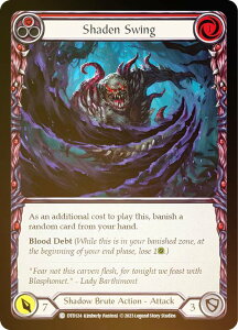 【レインボー・FOIL】フレッシュ&ブラッド DTD 124 Shaden Swing (C コモン) Dusk till Dawn